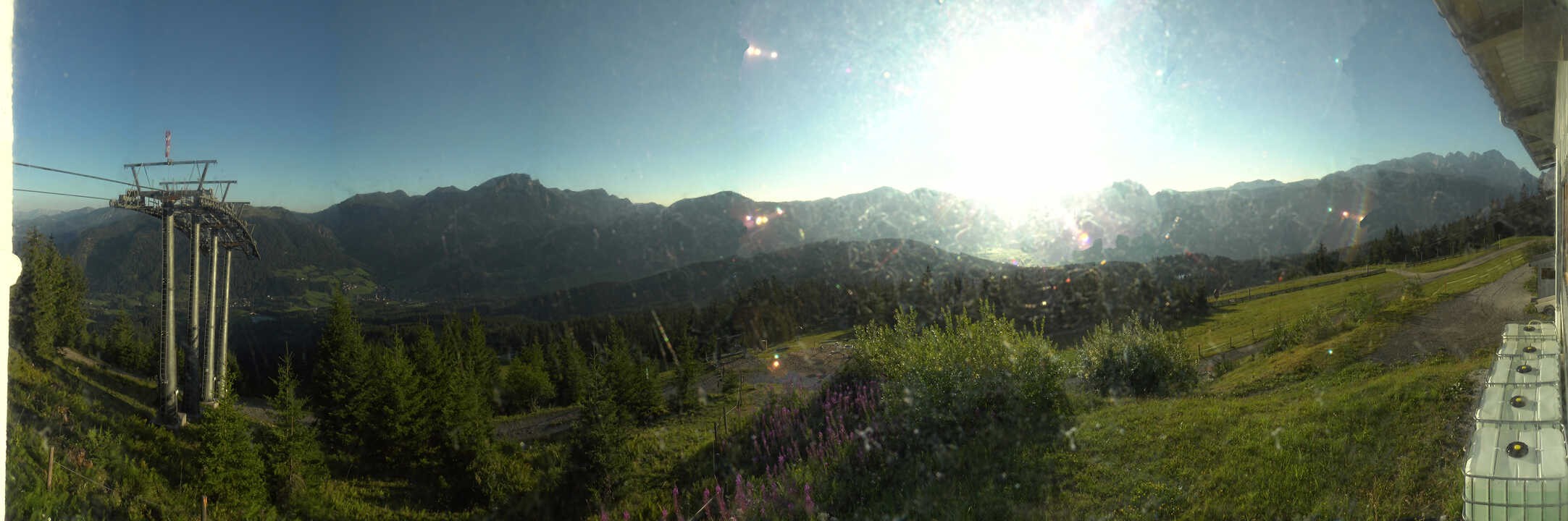 Archiv Foto Webcam Blick vom Hornspitz