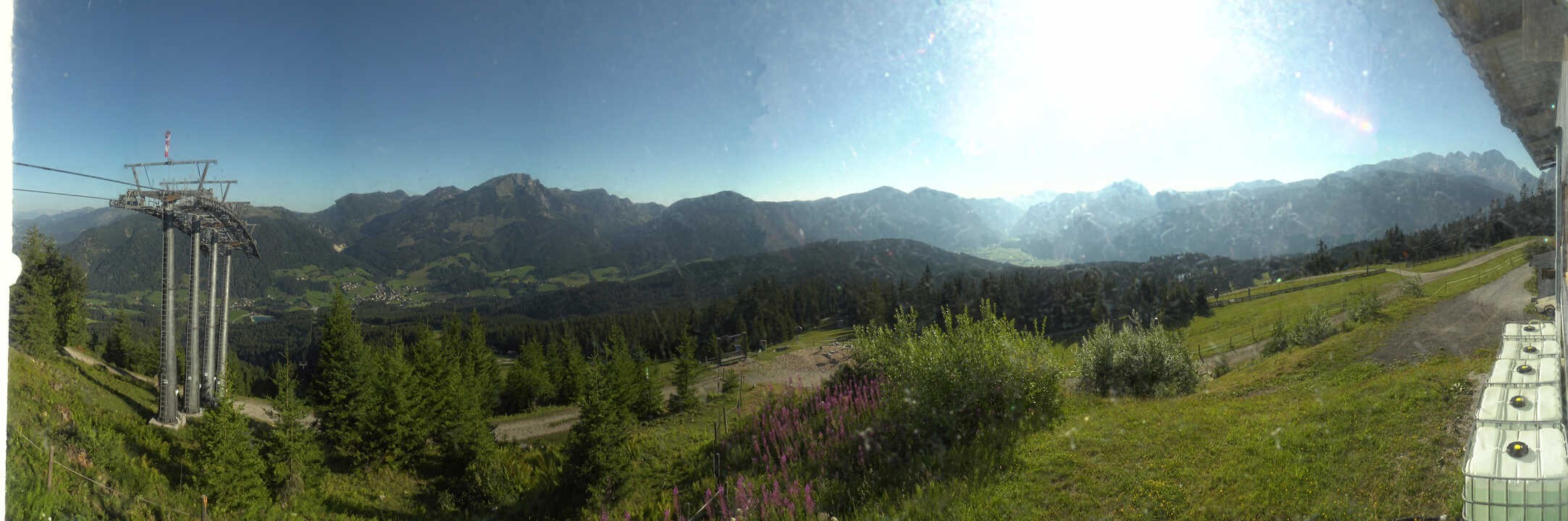 Archiv Foto Webcam Blick vom Hornspitz