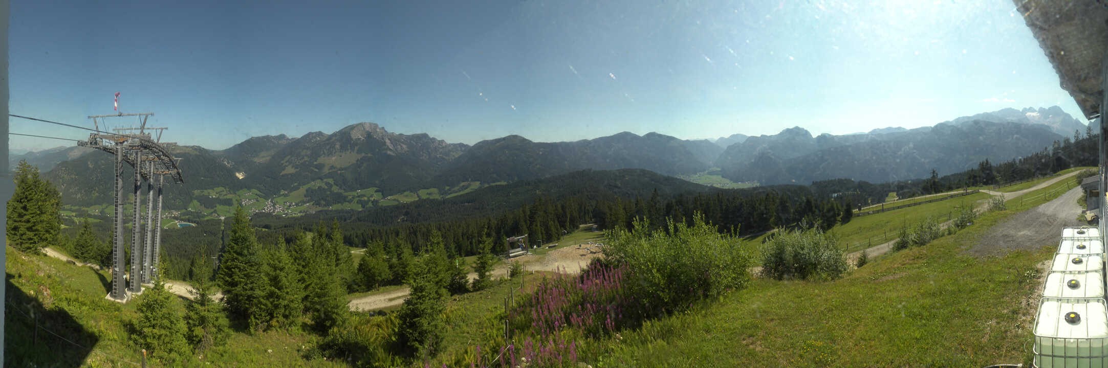 Archiv Foto Webcam Blick vom Hornspitz
