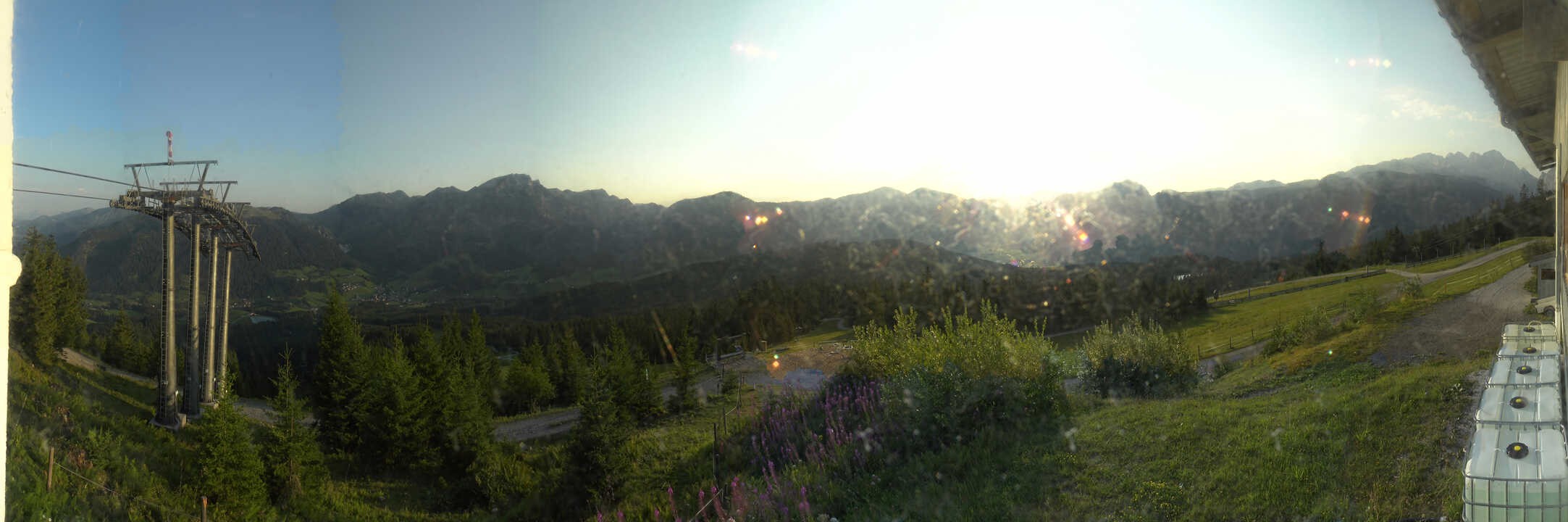 Archiv Foto Webcam Blick vom Hornspitz