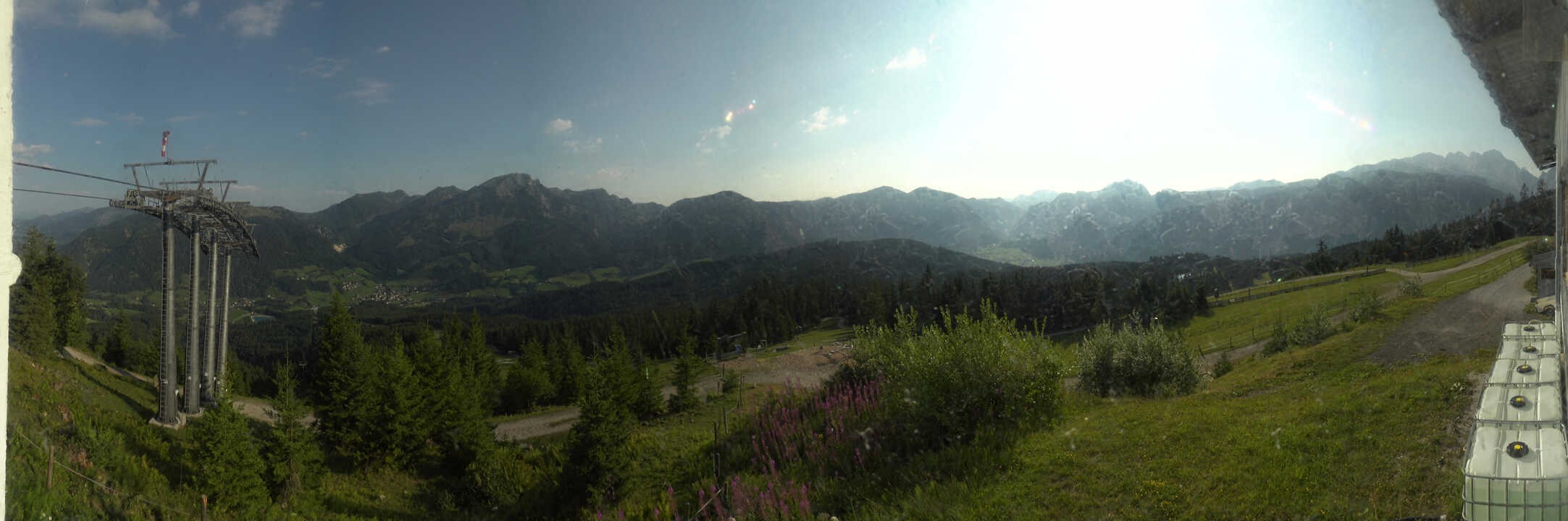Archiv Foto Webcam Blick vom Hornspitz