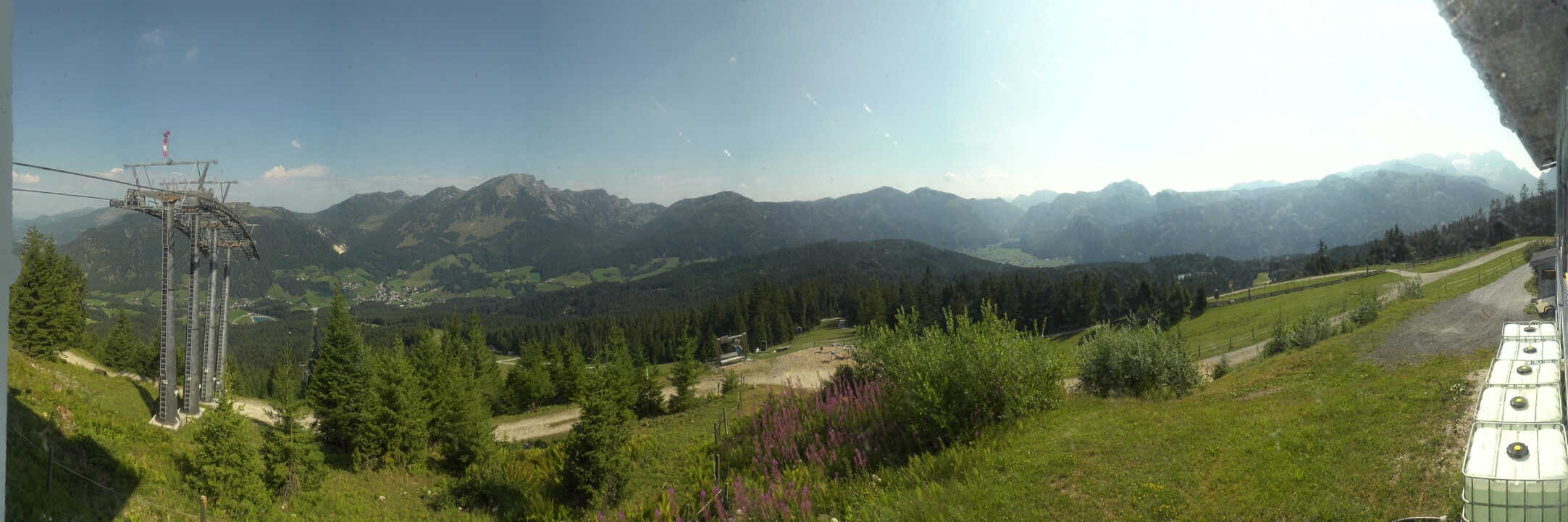 Archiv Foto Webcam Blick vom Hornspitz