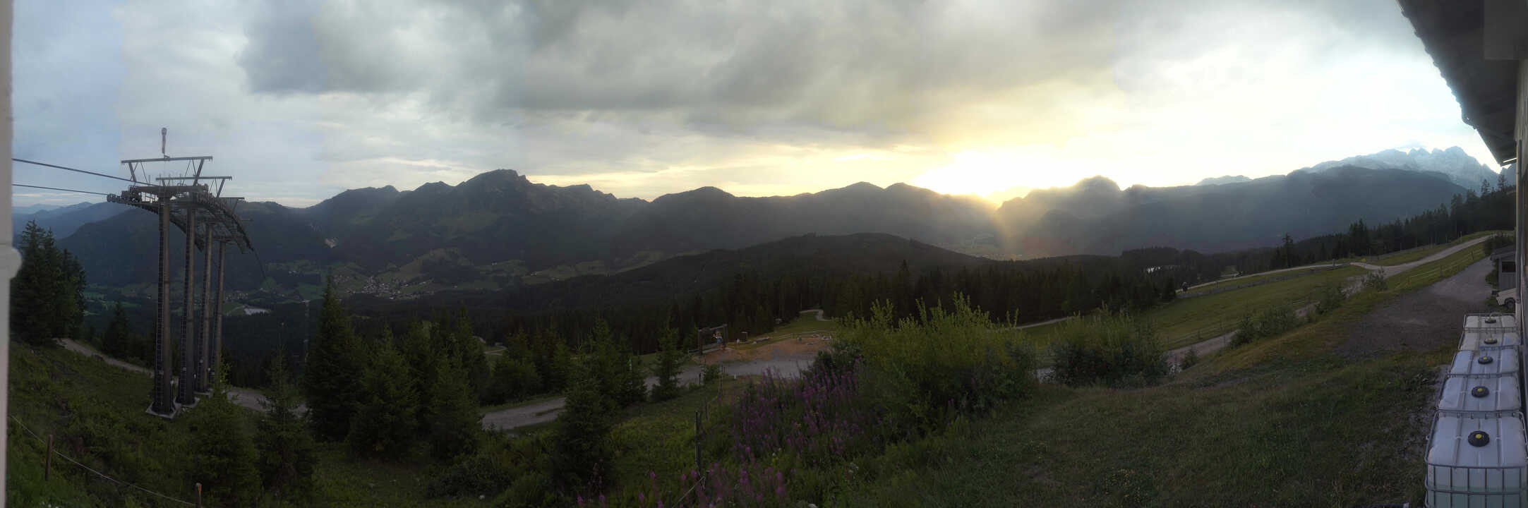 Archiv Foto Webcam Blick vom Hornspitz