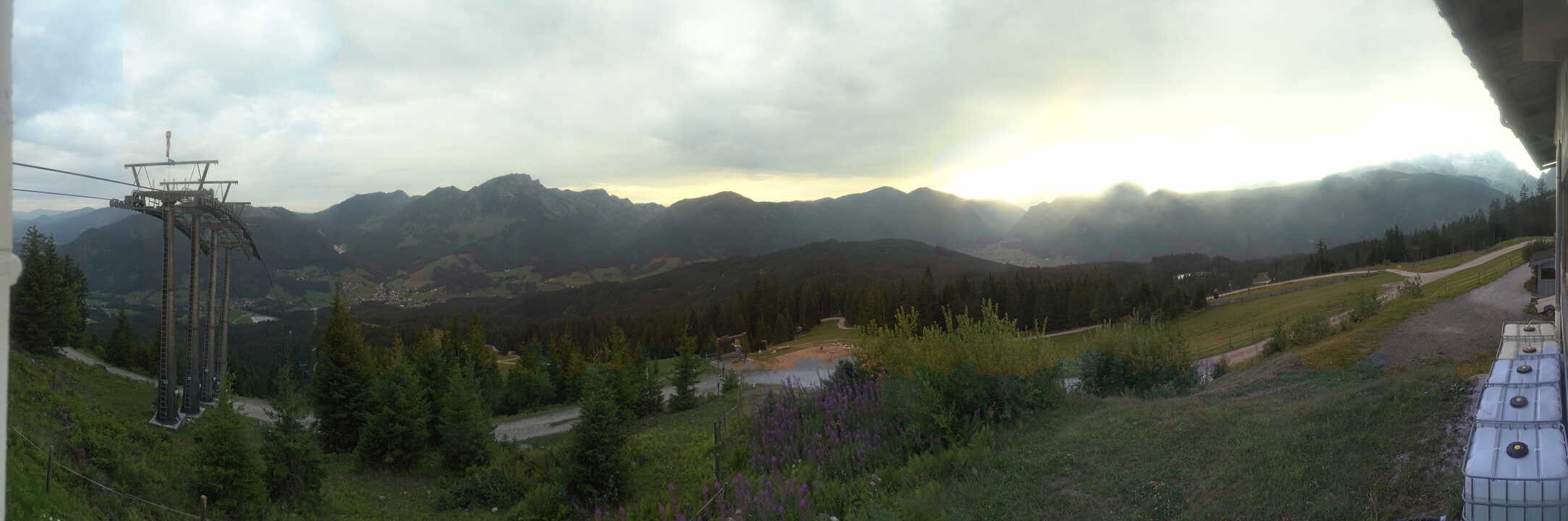 Archiv Foto Webcam Blick vom Hornspitz