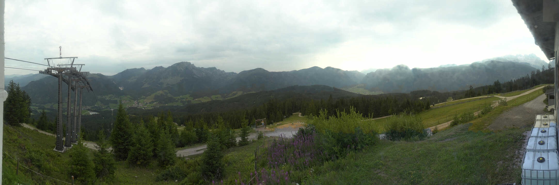 Archiv Foto Webcam Blick vom Hornspitz