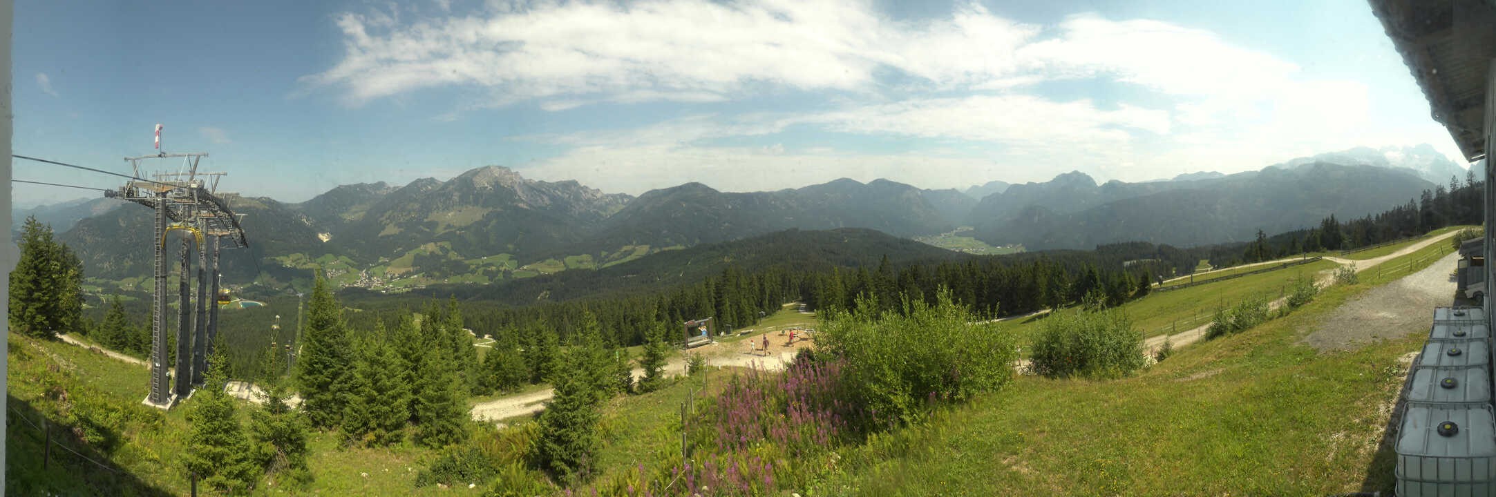 Archiv Foto Webcam Blick vom Hornspitz