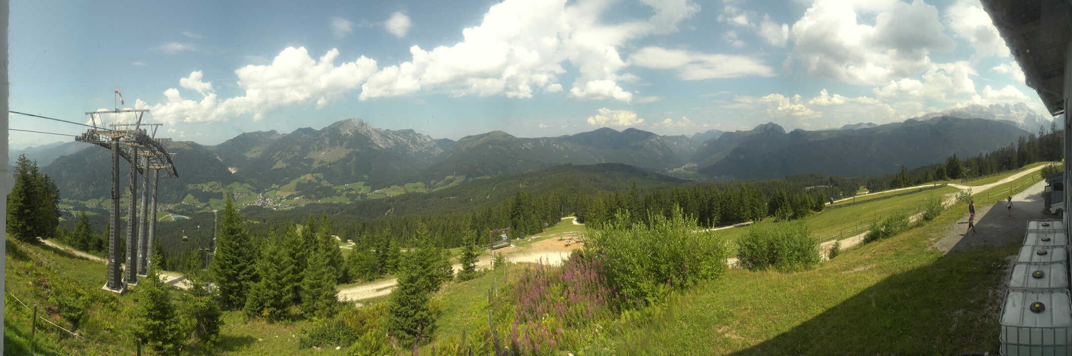 Archiv Foto Webcam Blick vom Hornspitz