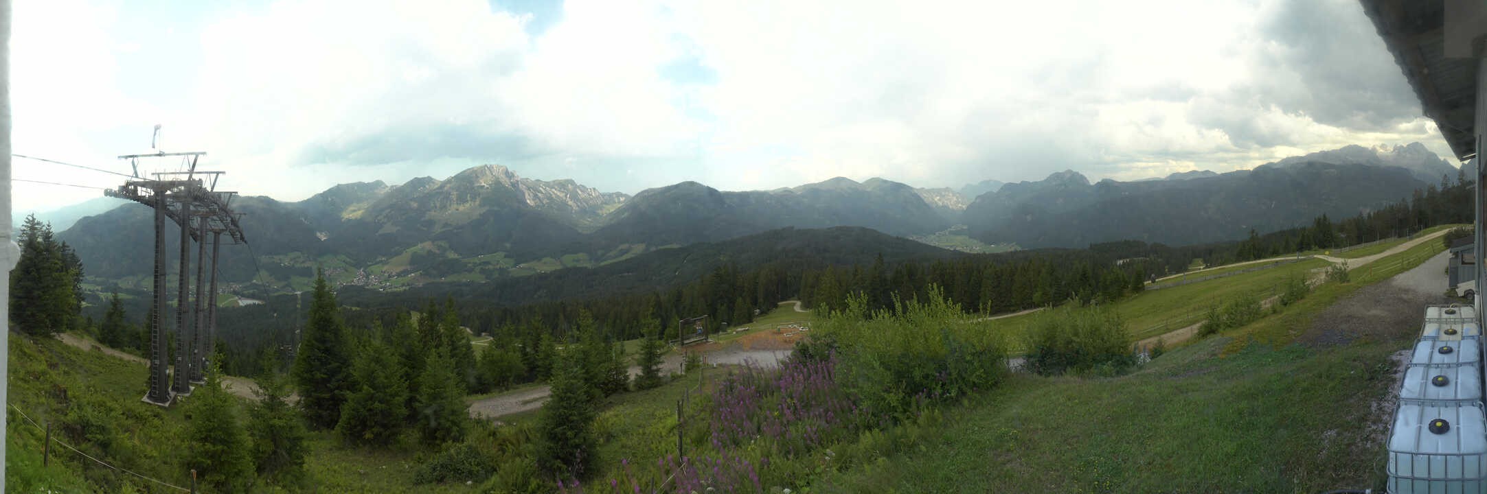 Archiv Foto Webcam Blick vom Hornspitz