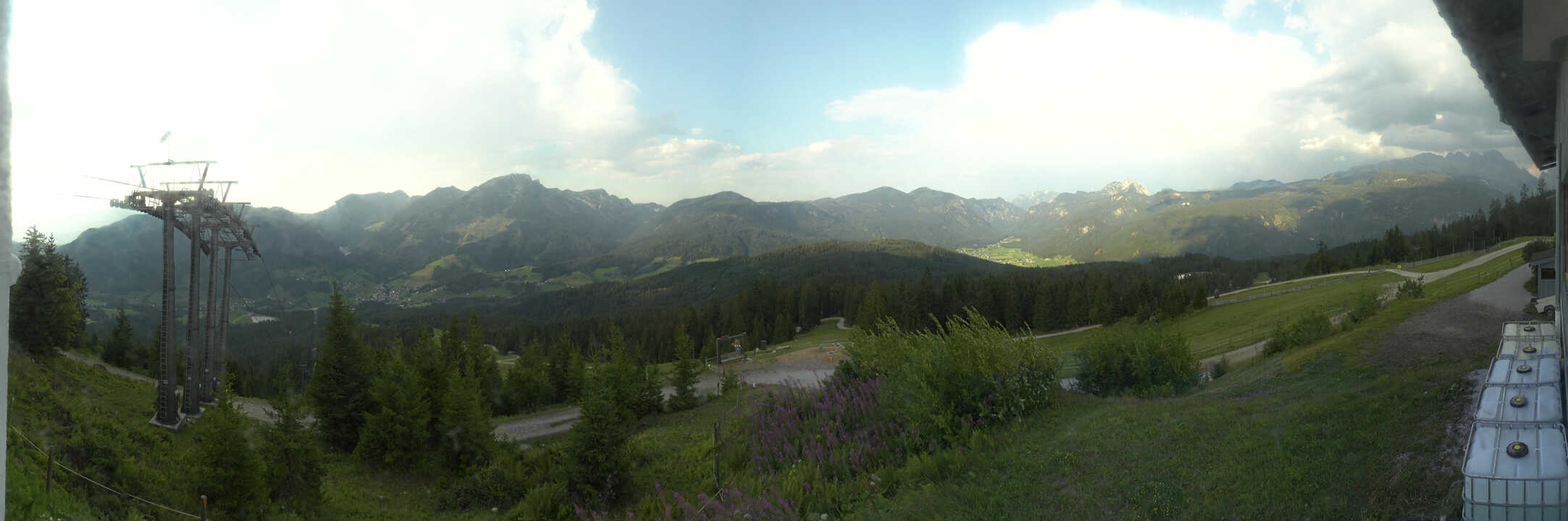 Archiv Foto Webcam Blick vom Hornspitz
