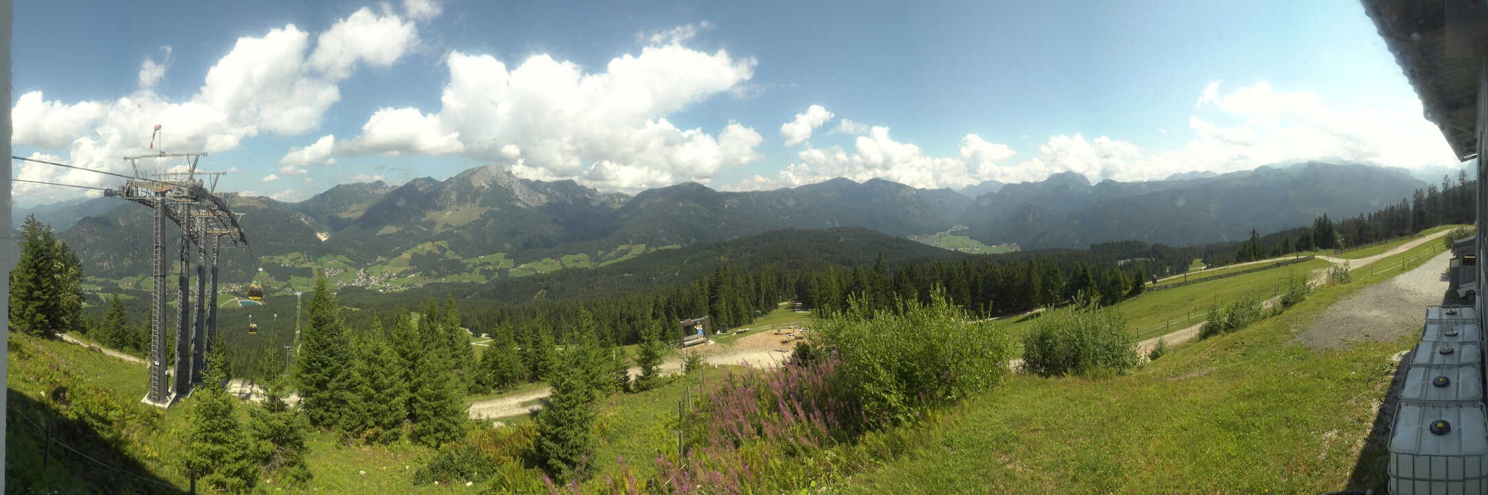 Archiv Foto Webcam Blick vom Hornspitz