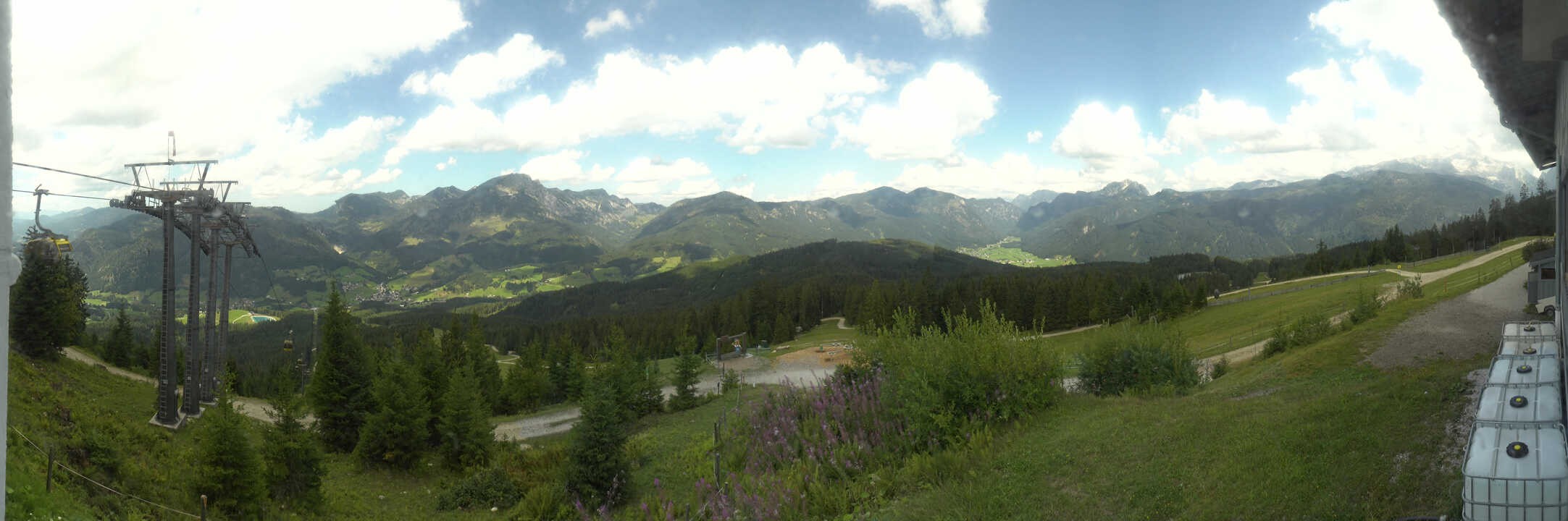 Archiv Foto Webcam Blick vom Hornspitz