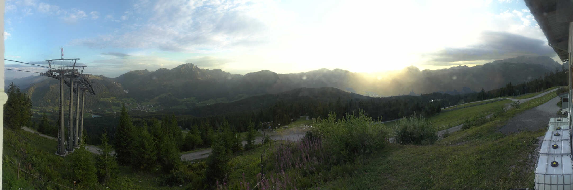 Archiv Foto Webcam Blick vom Hornspitz