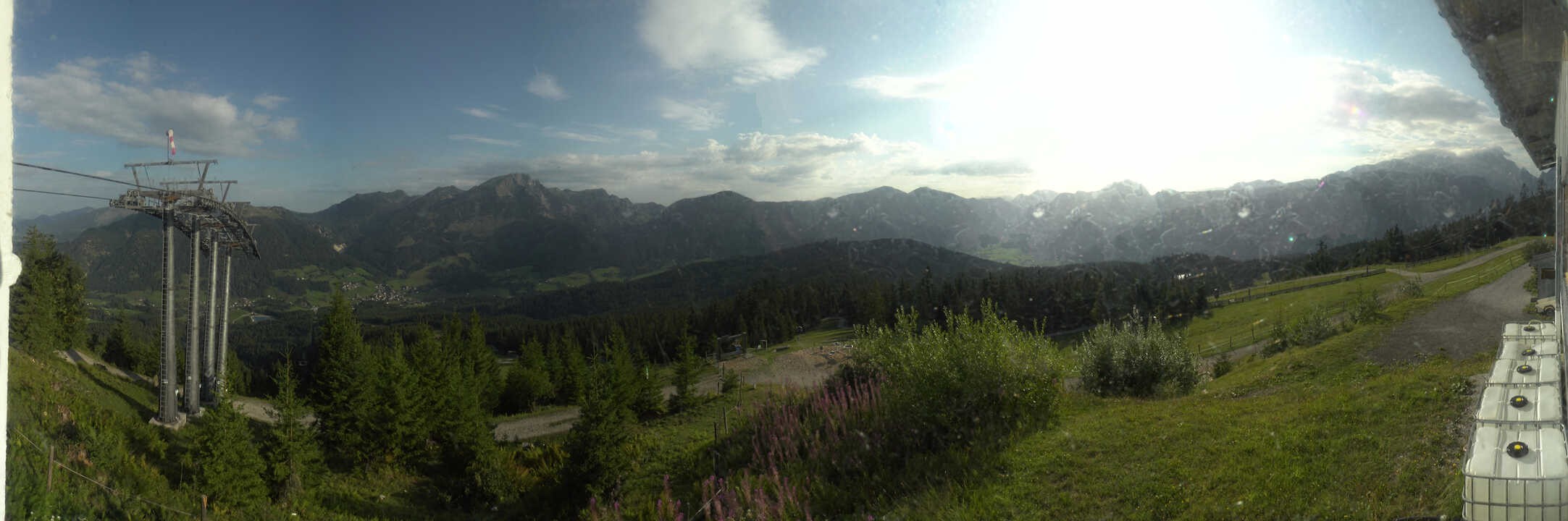 Archiv Foto Webcam Blick vom Hornspitz