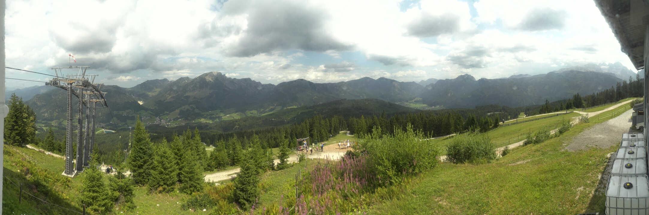 Archiv Foto Webcam Blick vom Hornspitz