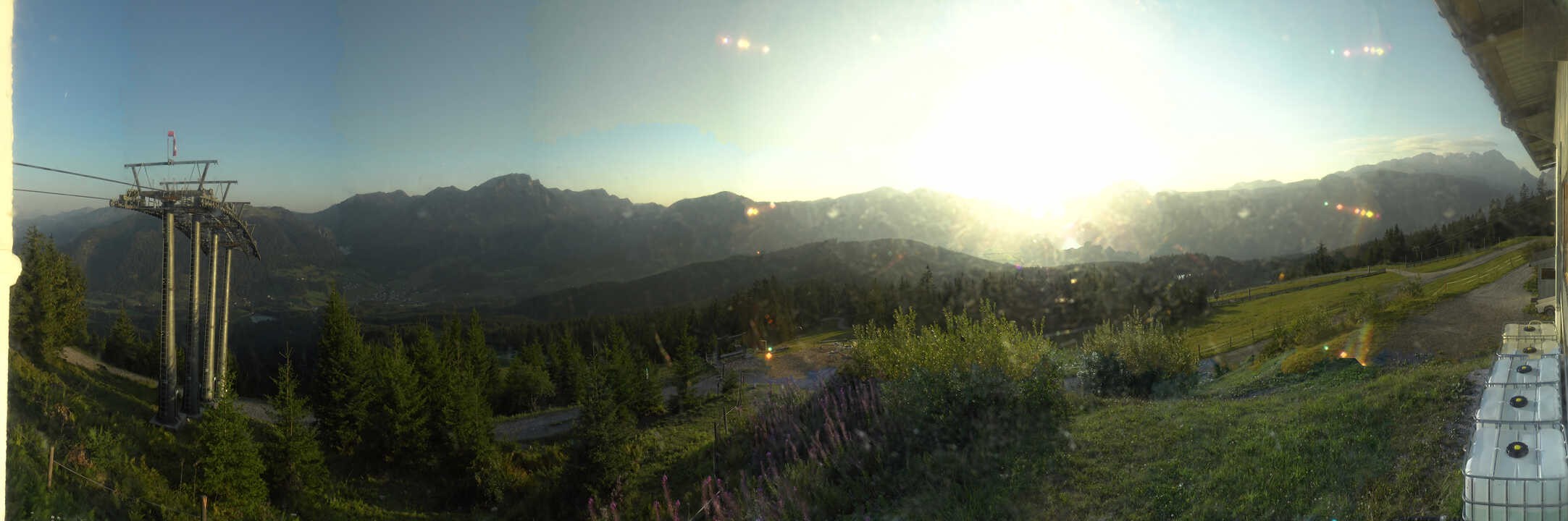 Archiv Foto Webcam Blick vom Hornspitz