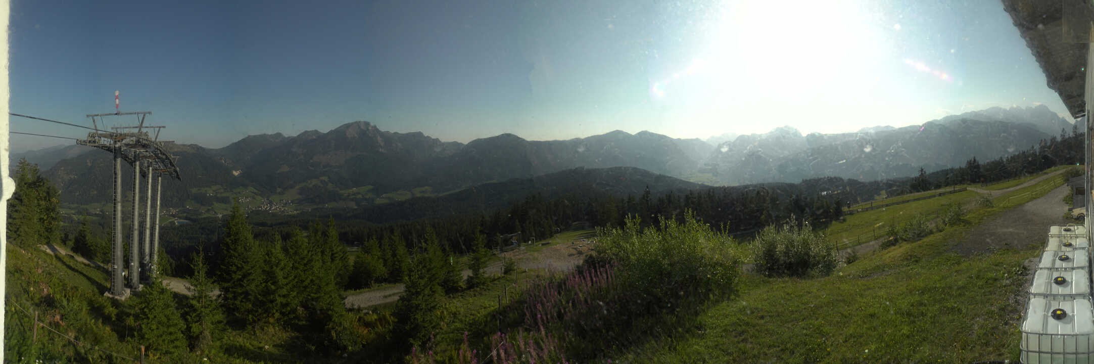 Archiv Foto Webcam Blick vom Hornspitz