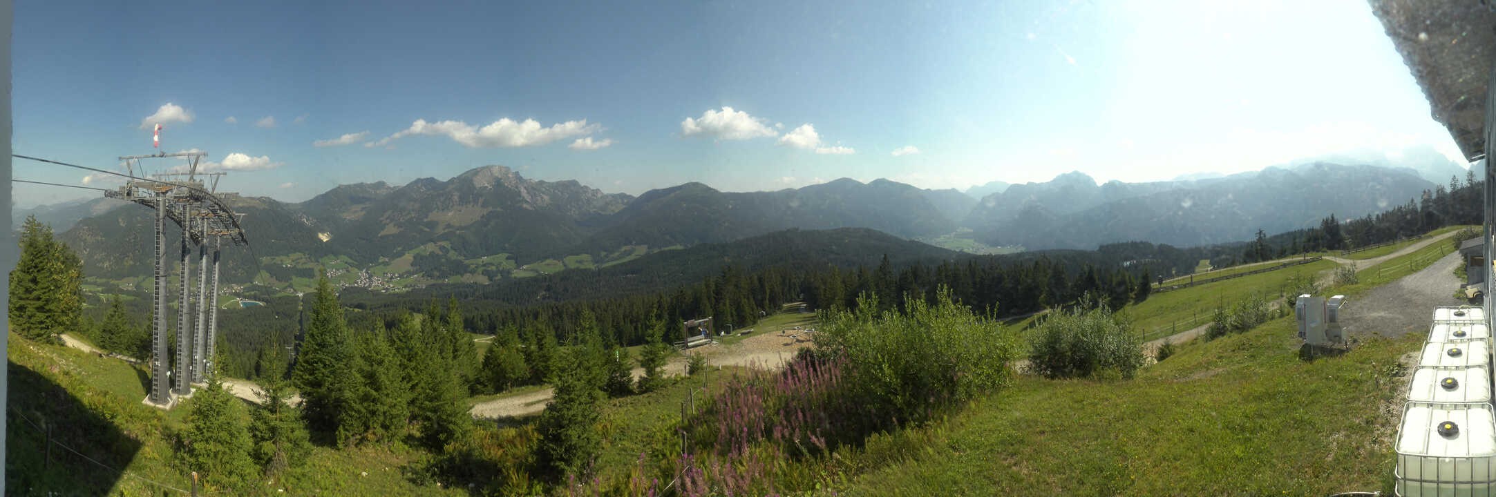 Archiv Foto Webcam Blick vom Hornspitz