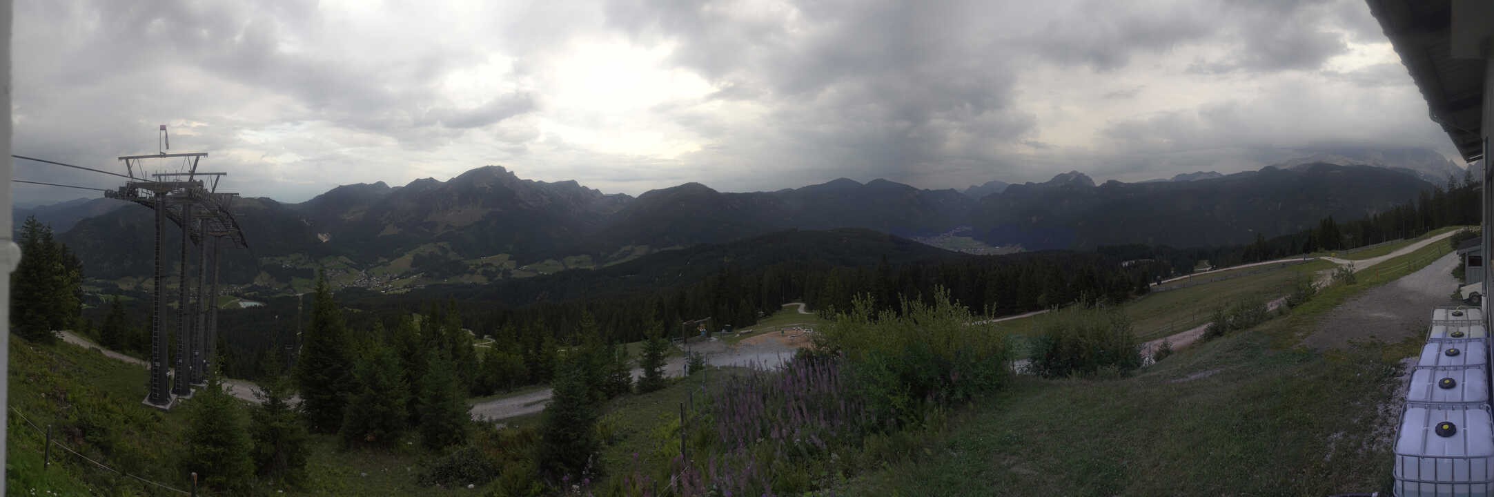 Archiv Foto Webcam Blick vom Hornspitz