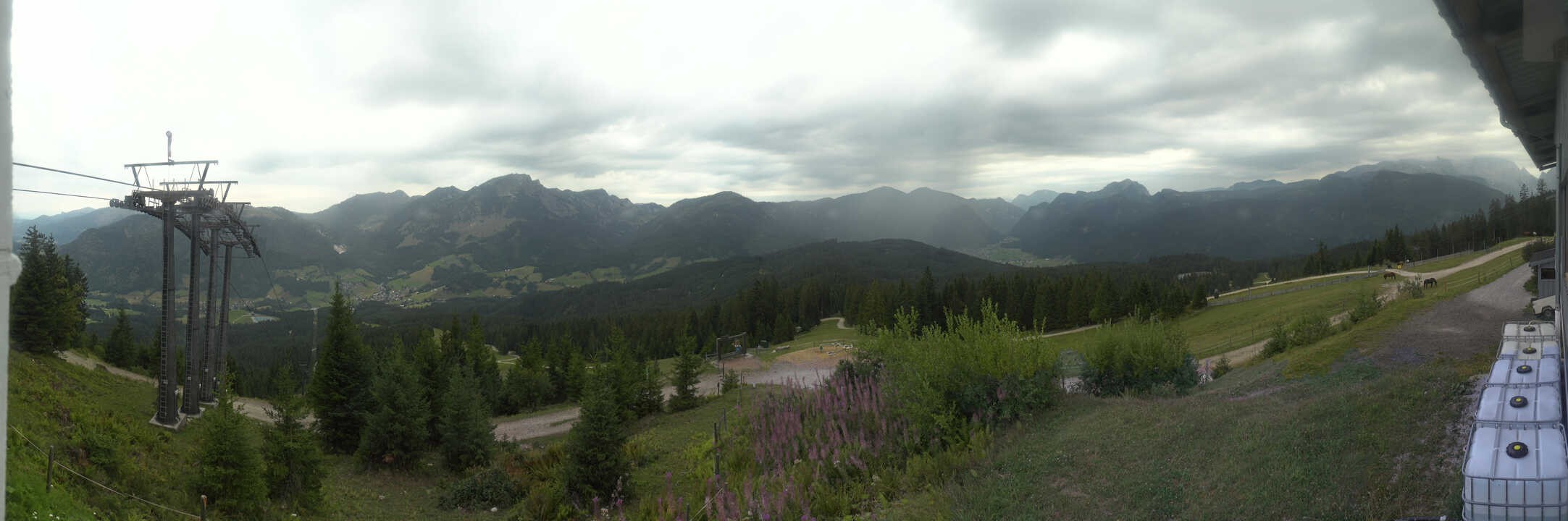 Archiv Foto Webcam Blick vom Hornspitz