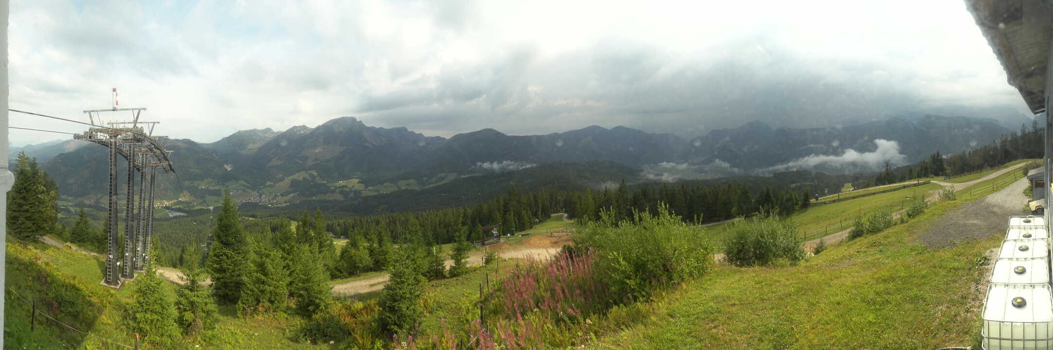 Archiv Foto Webcam Blick vom Hornspitz