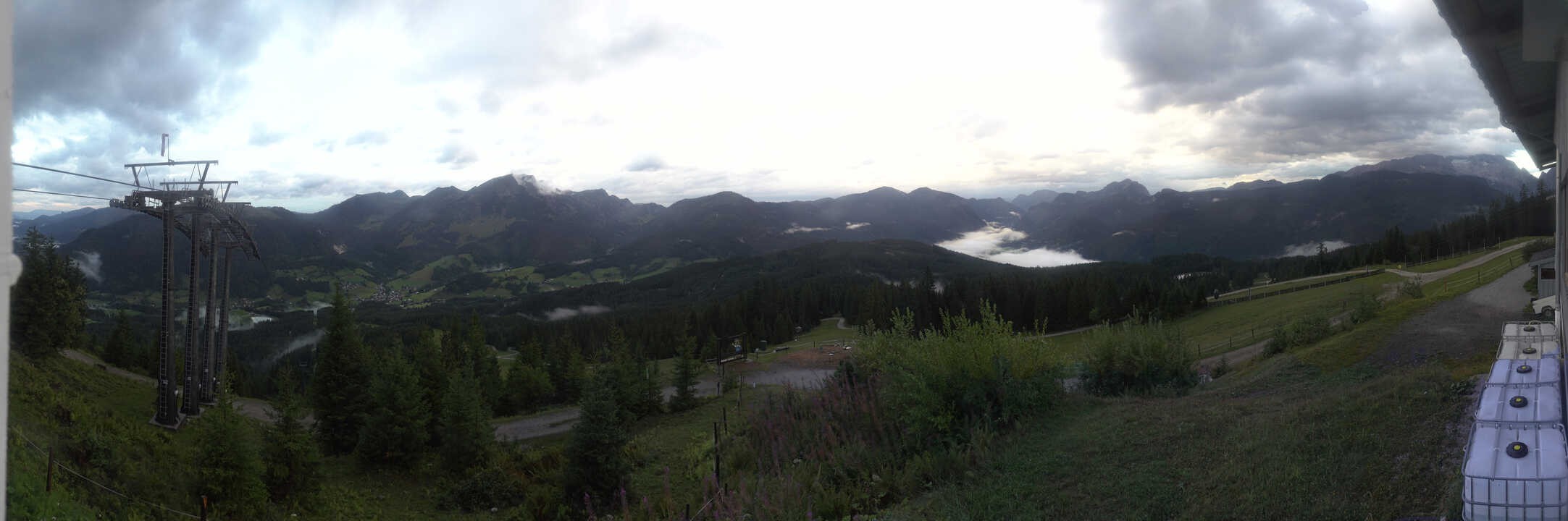 Archiv Foto Webcam Blick vom Hornspitz