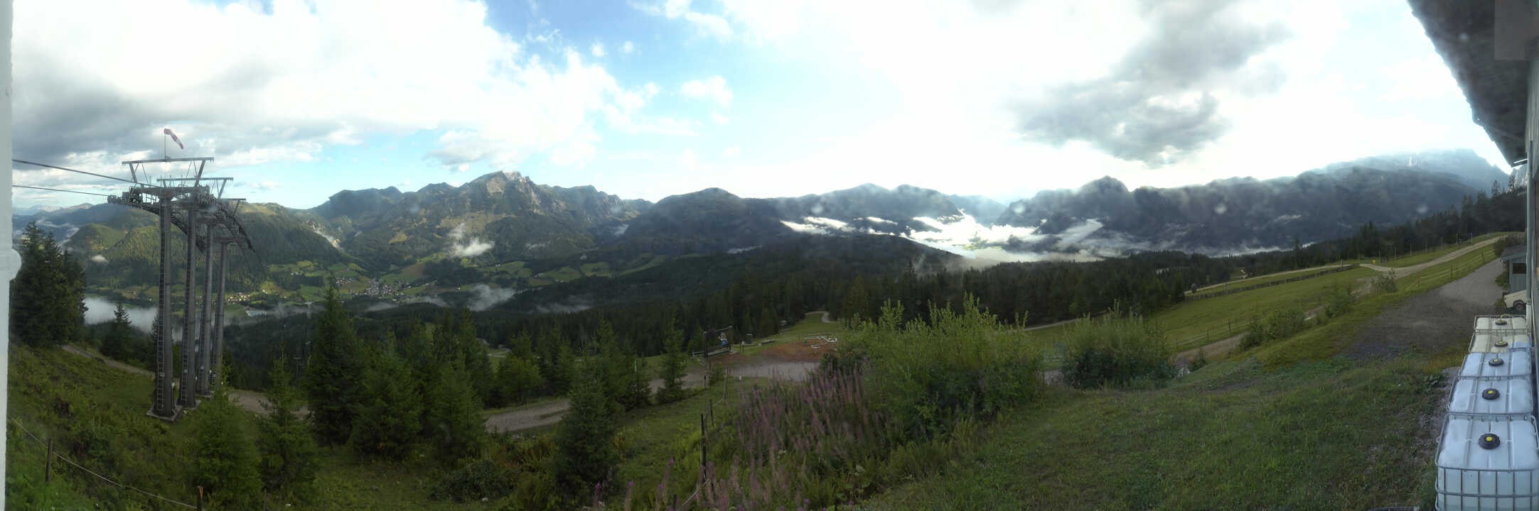 Archiv Foto Webcam Blick vom Hornspitz