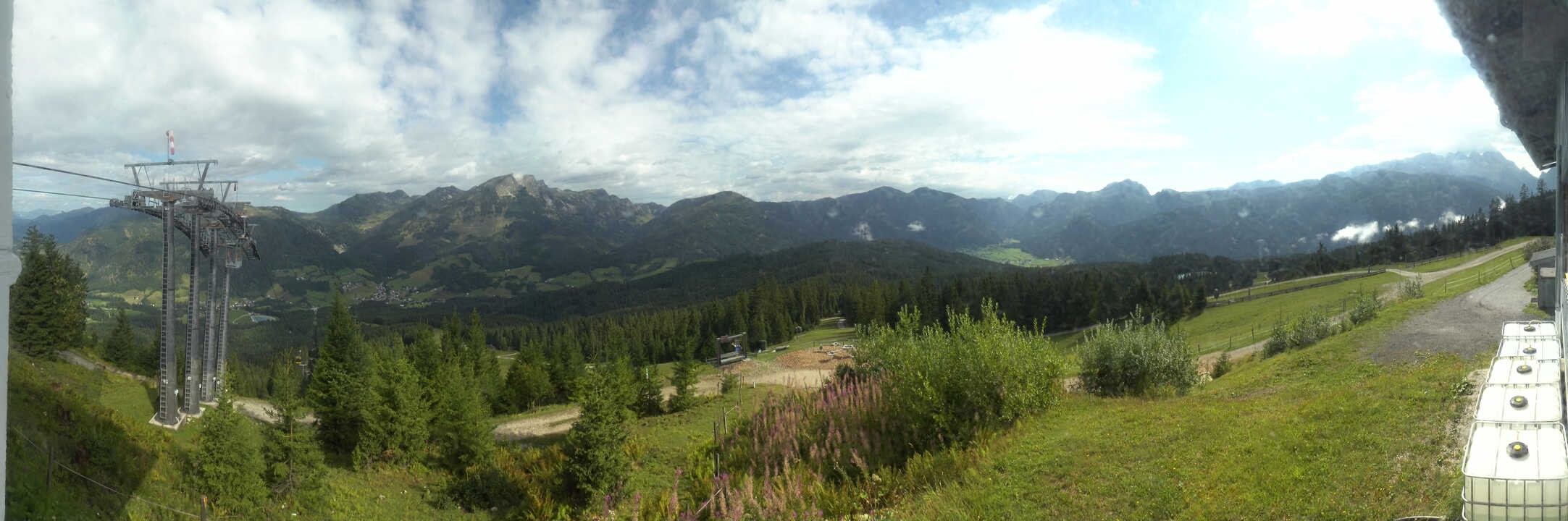 Archiv Foto Webcam Blick vom Hornspitz