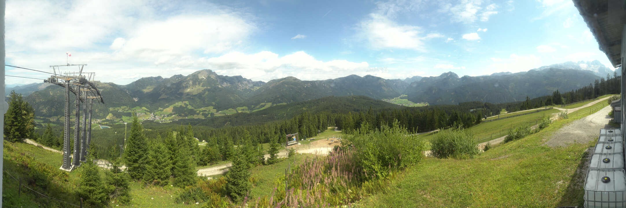 Archiv Foto Webcam Blick vom Hornspitz