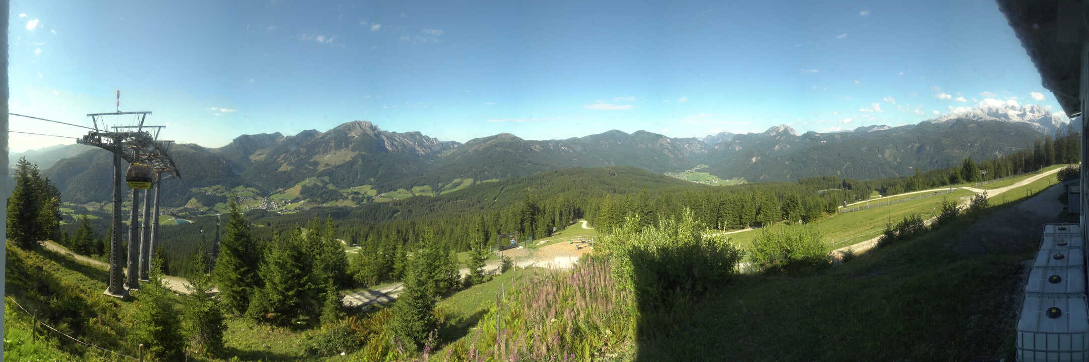 Archiv Foto Webcam Blick vom Hornspitz