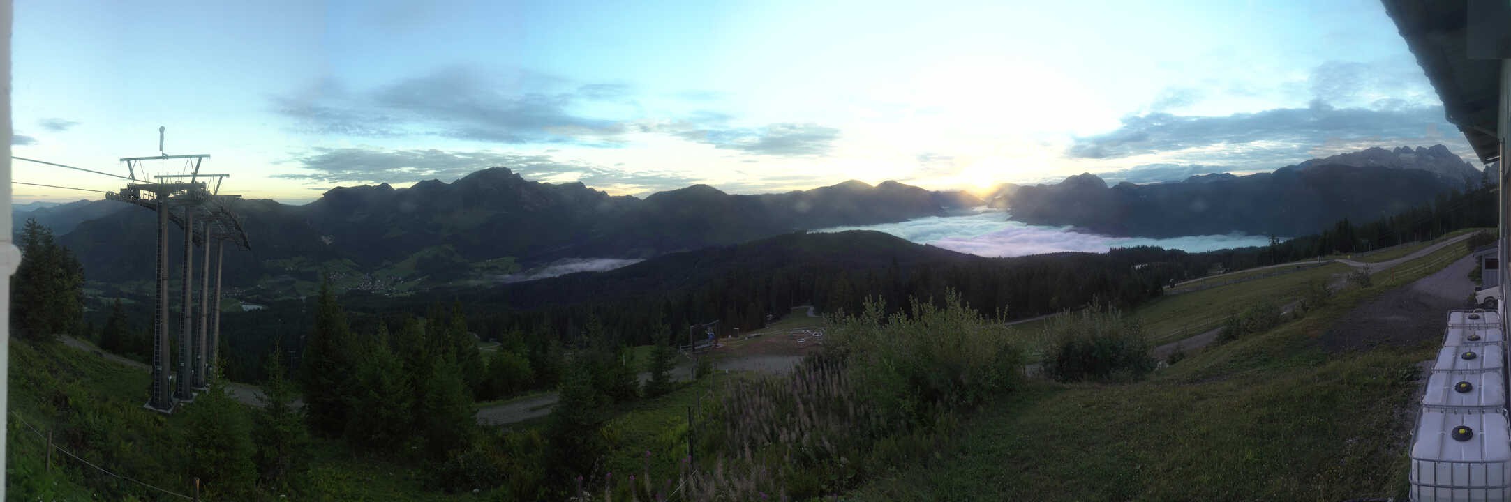 Archiv Foto Webcam Blick vom Hornspitz