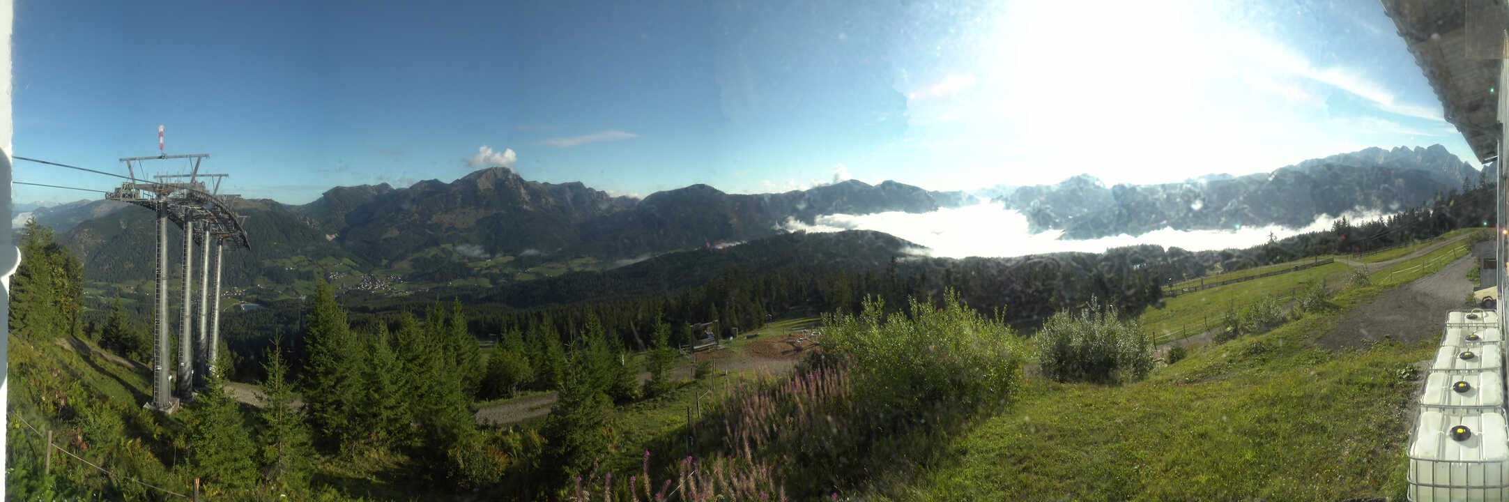 Archiv Foto Webcam Blick vom Hornspitz