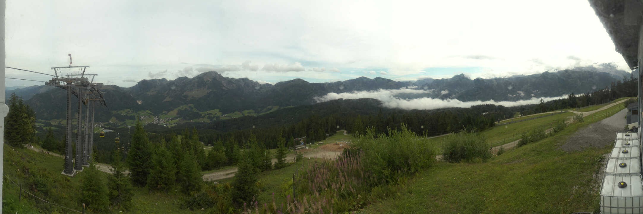 Archiv Foto Webcam Blick vom Hornspitz
