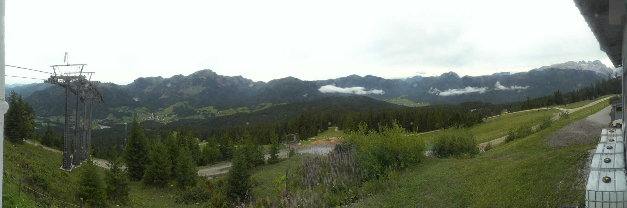 Archiv Foto Webcam Blick vom Hornspitz