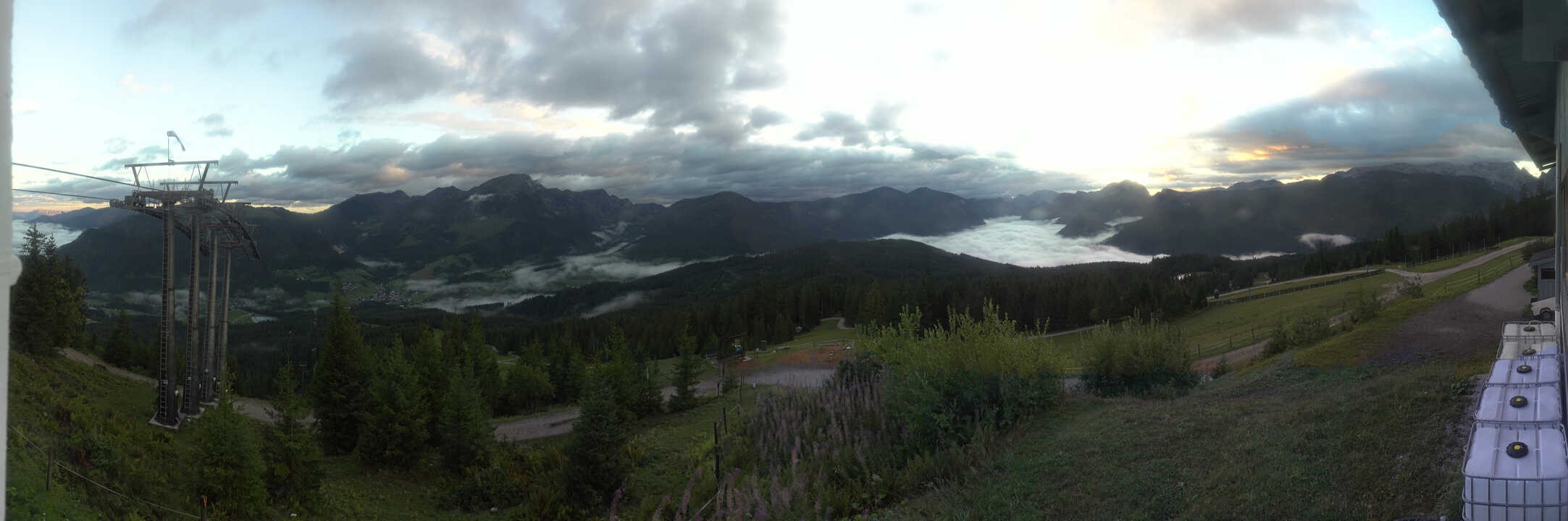 Archiv Foto Webcam Blick vom Hornspitz
