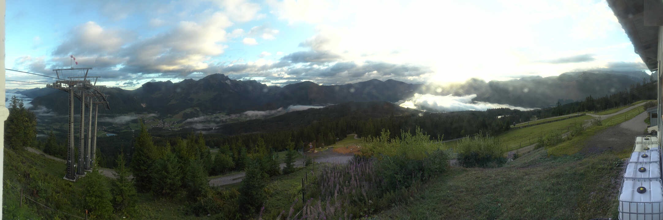 Archiv Foto Webcam Blick vom Hornspitz