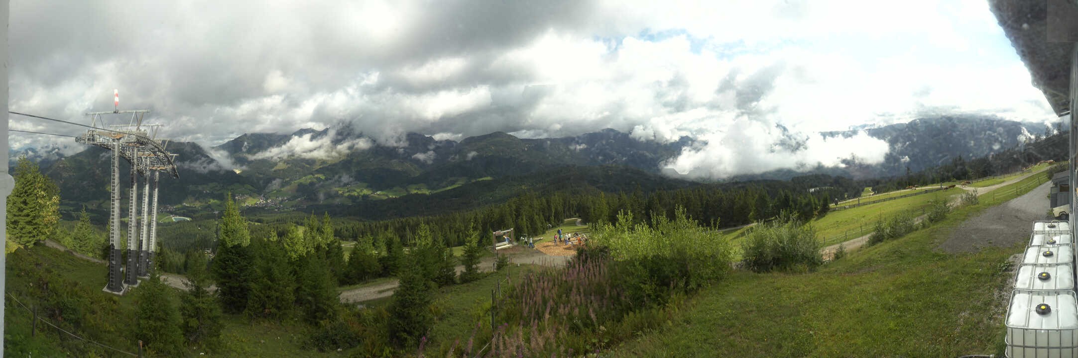 Archiv Foto Webcam Blick vom Hornspitz