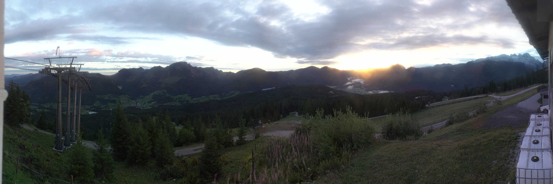 Archiv Foto Webcam Blick vom Hornspitz