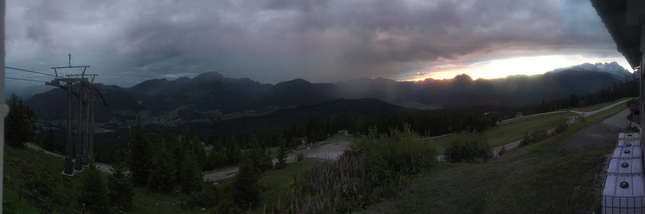 Archiv Foto Webcam Blick vom Hornspitz