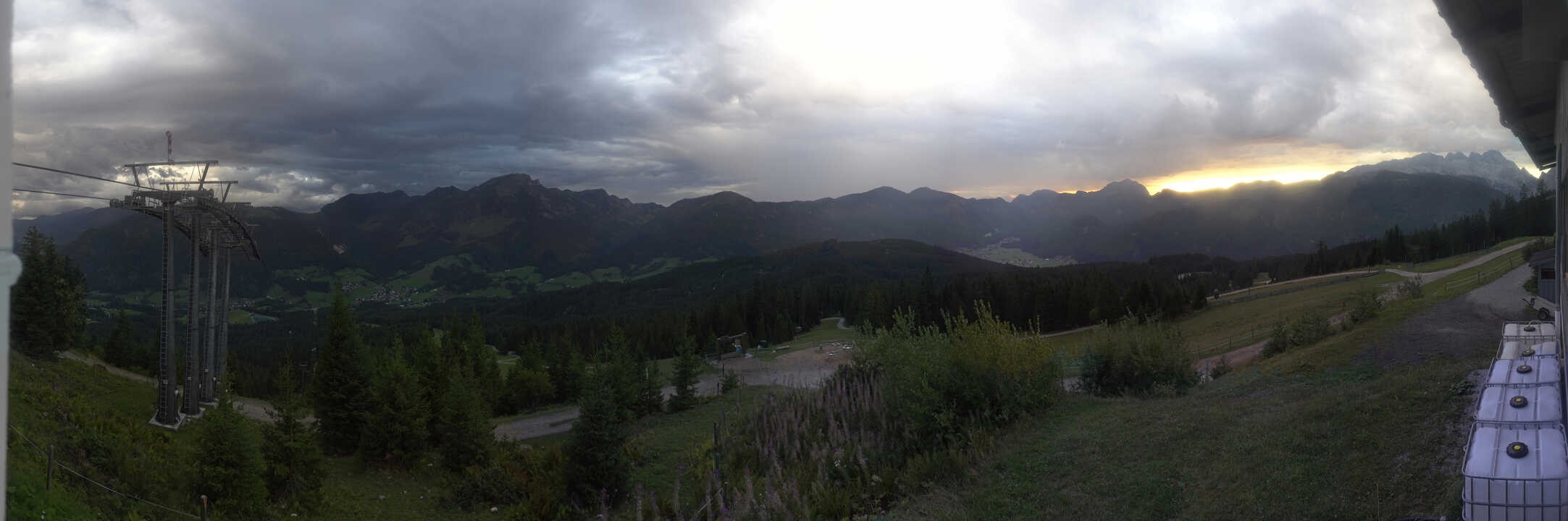 Archiv Foto Webcam Blick vom Hornspitz