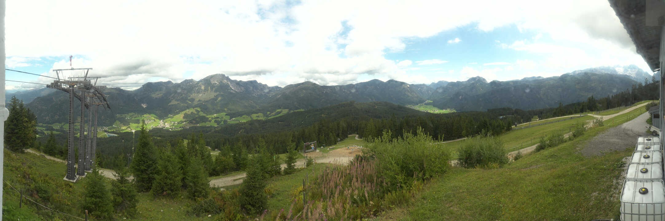 Archiv Foto Webcam Blick vom Hornspitz