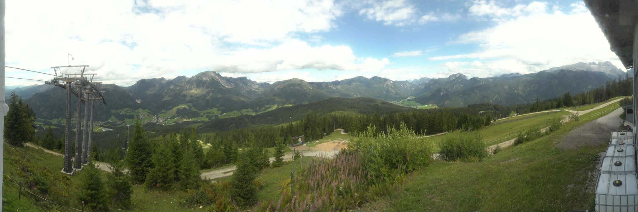 Archiv Foto Webcam Blick vom Hornspitz