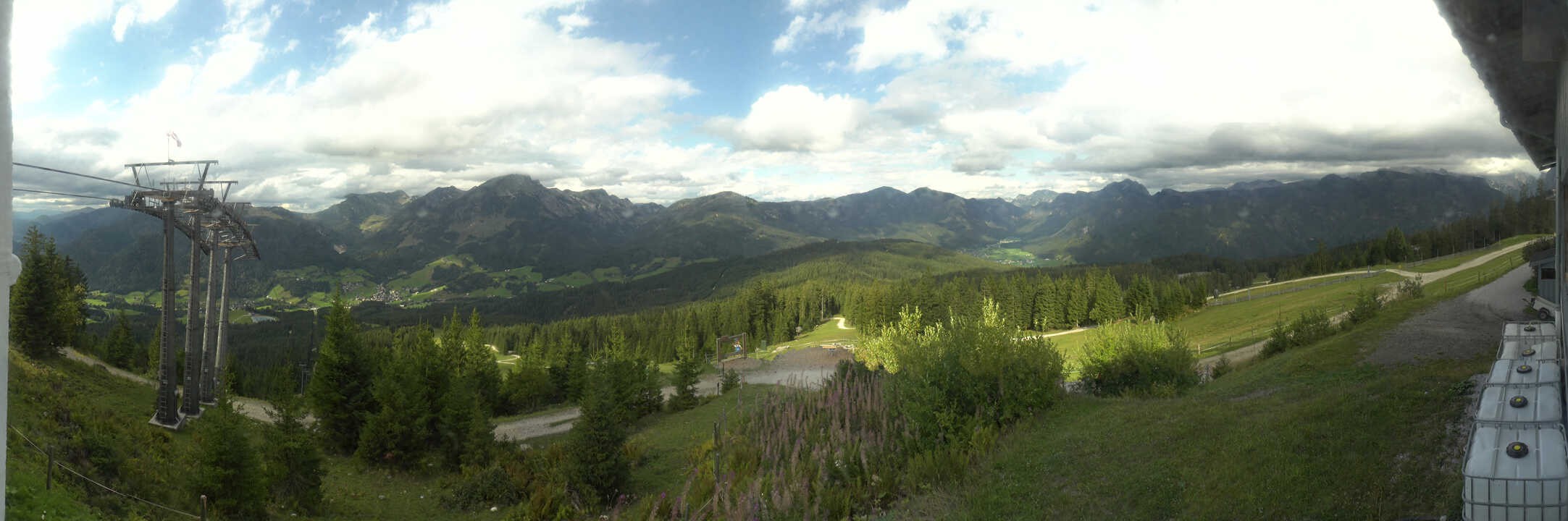 Archiv Foto Webcam Blick vom Hornspitz