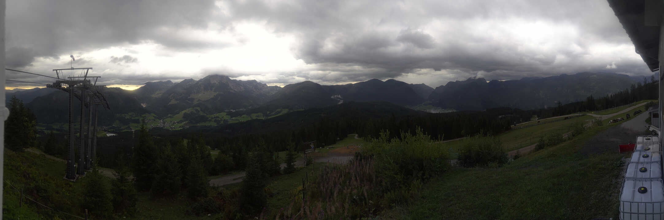 Archiv Foto Webcam Blick vom Hornspitz