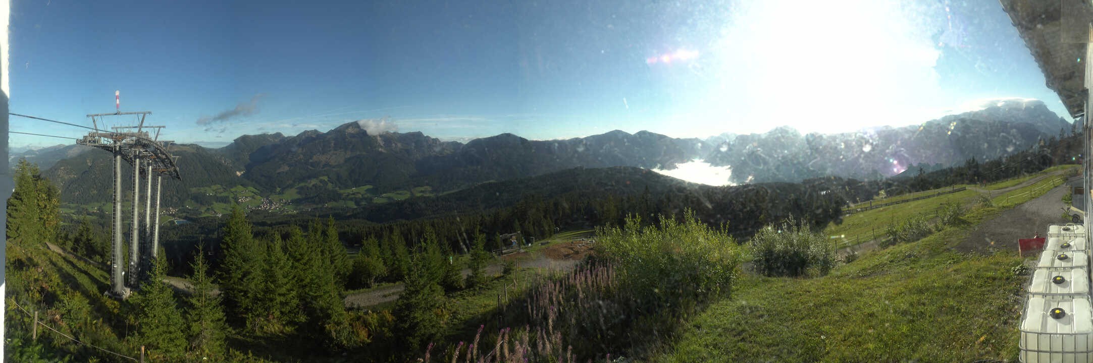 Archiv Foto Webcam Blick vom Hornspitz
