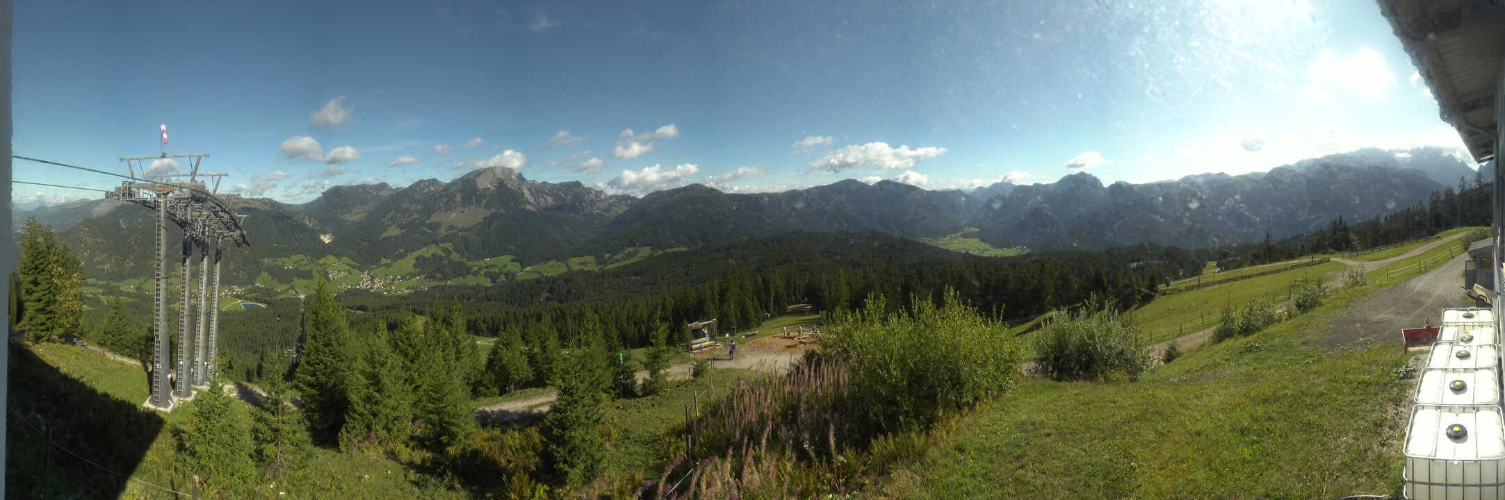 Archiv Foto Webcam Blick vom Hornspitz