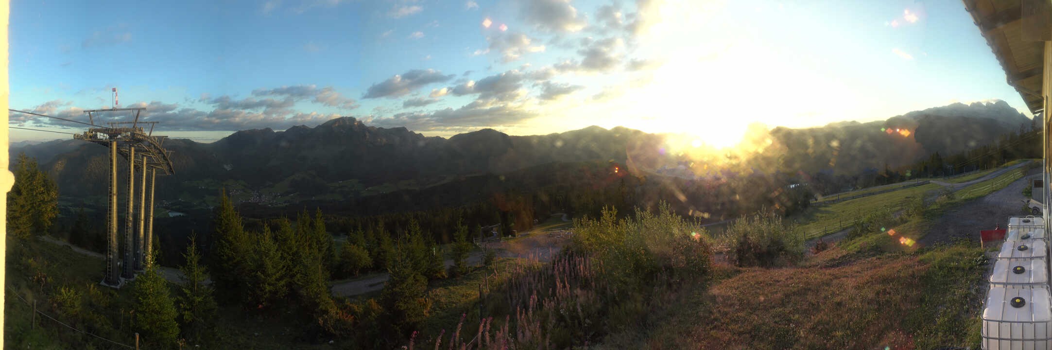 Archiv Foto Webcam Blick vom Hornspitz