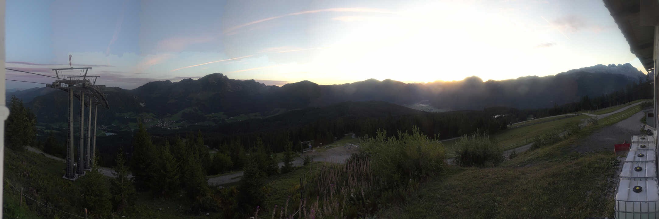 Archiv Foto Webcam Blick vom Hornspitz