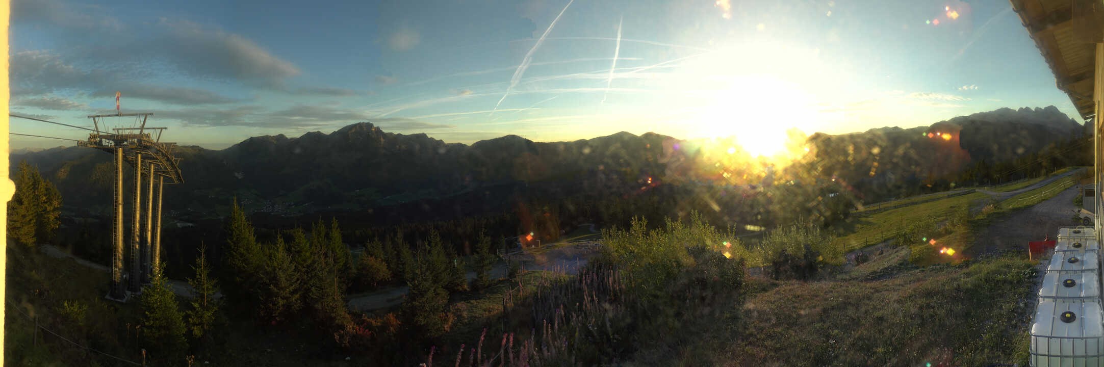 Archiv Foto Webcam Blick vom Hornspitz