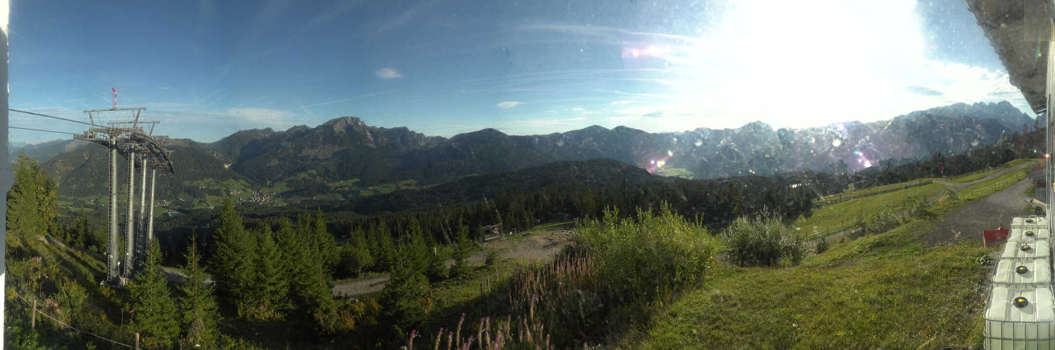 Archiv Foto Webcam Blick vom Hornspitz