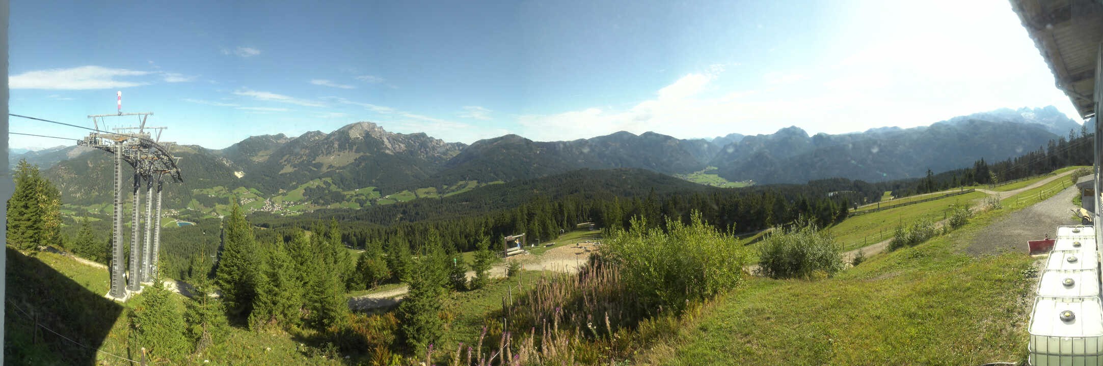Archiv Foto Webcam Blick vom Hornspitz
